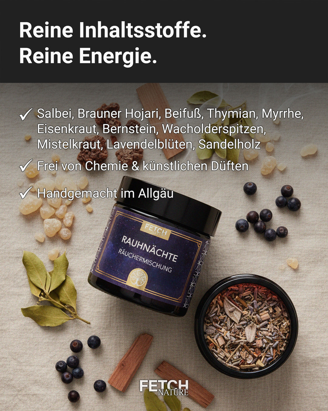 Смесь благовоний Раунахт - Подготовьтесь к волшебному времени Раунахтов.