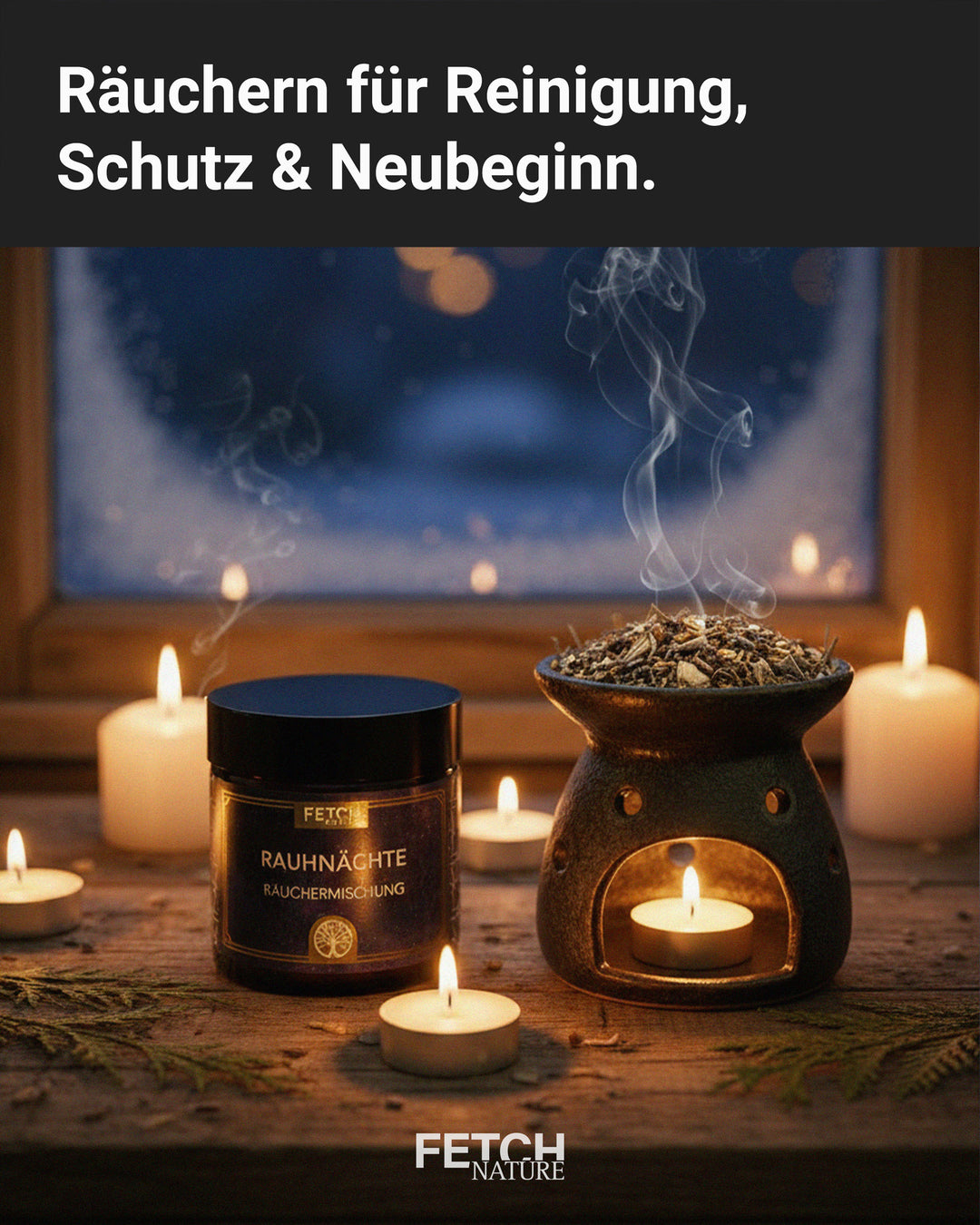 Смесь благовоний Раунахт - Подготовьтесь к волшебному времени Раунахтов.