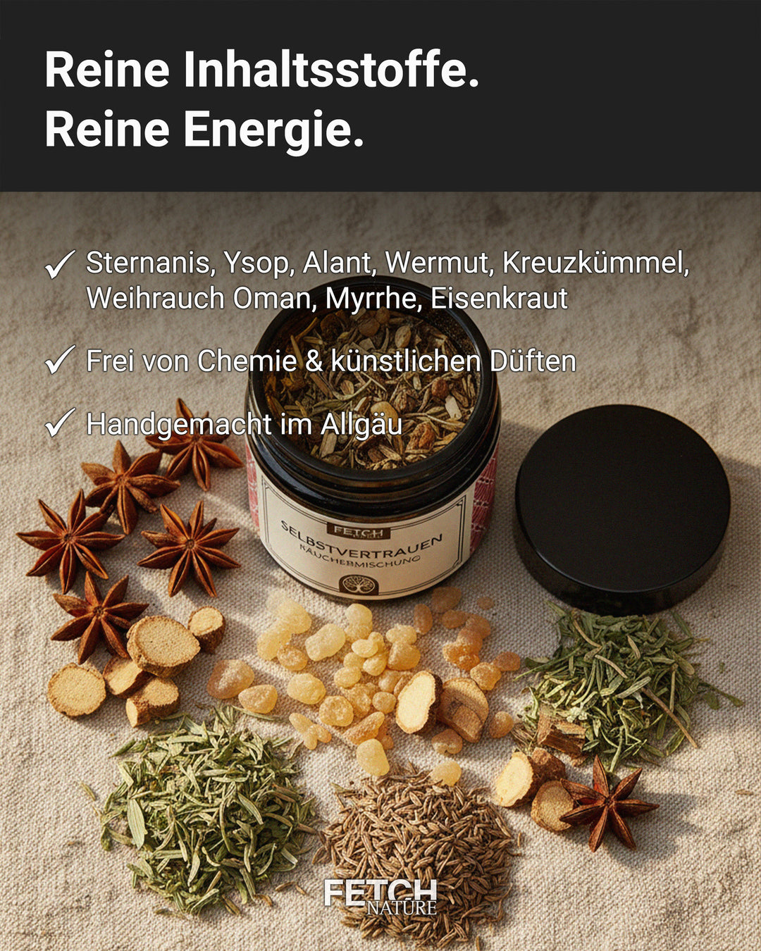 Смесь благовоний Courage &amp; Confidence — укрепите свою смелость и уверенность в себе.