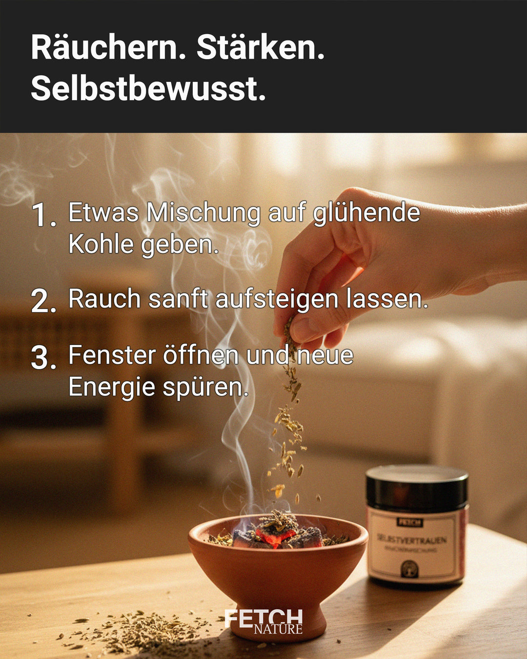 Смесь благовоний Courage &amp; Confidence — укрепите свою смелость и уверенность в себе.